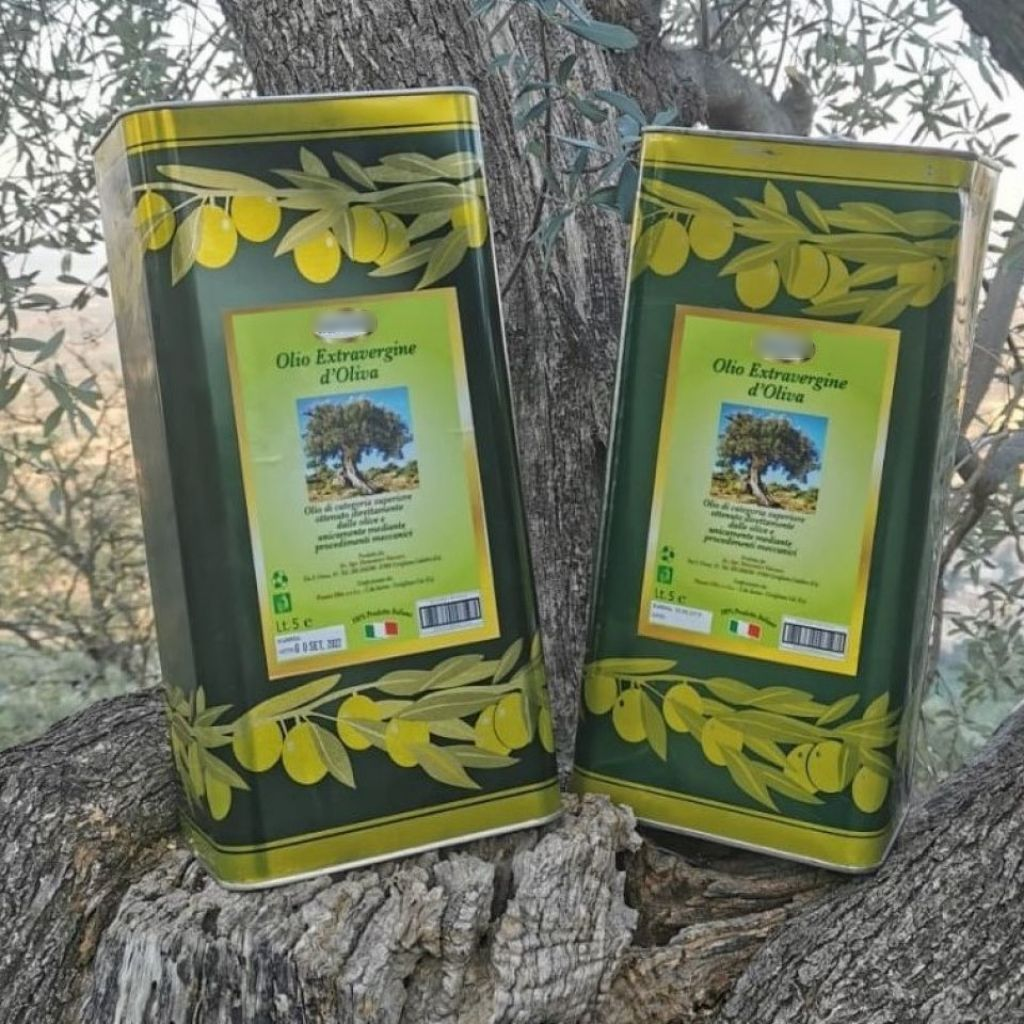 Extra Virgin Olive Oil 10L Metal Can Italy