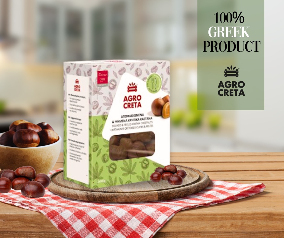 Greek Cretan chestnuts 400g (roasted and peeled)