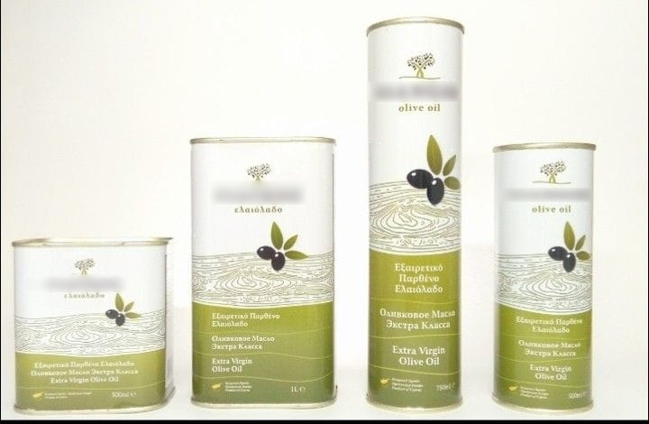Extra Virgin Olive Oil 1 Litre - TIN Packaging