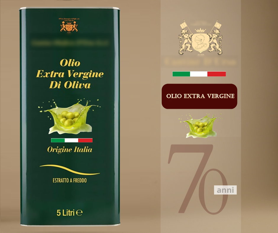 Extra Virgin Olive Oil in 5 kg tin