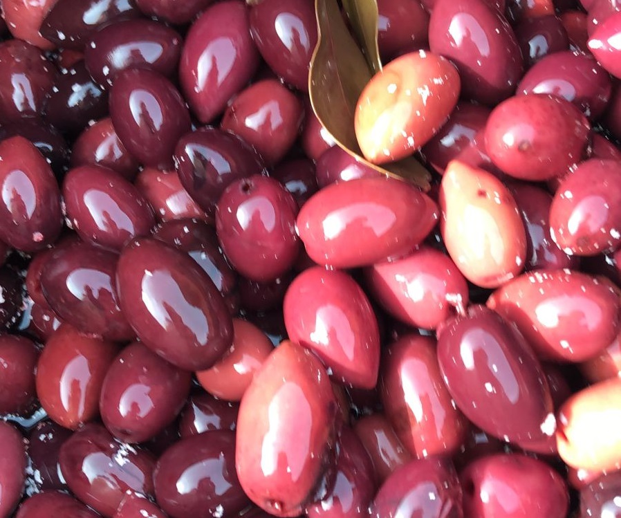 Kalamata Olives Whole - Extra Large (201-230) - 12Kg Keg (Drained weight) - Price per Kg
