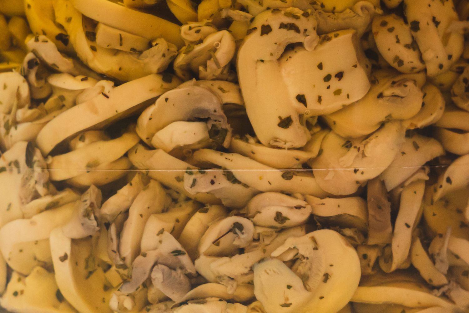 Sweet sliced mushrooms - 3.5 kg bucket