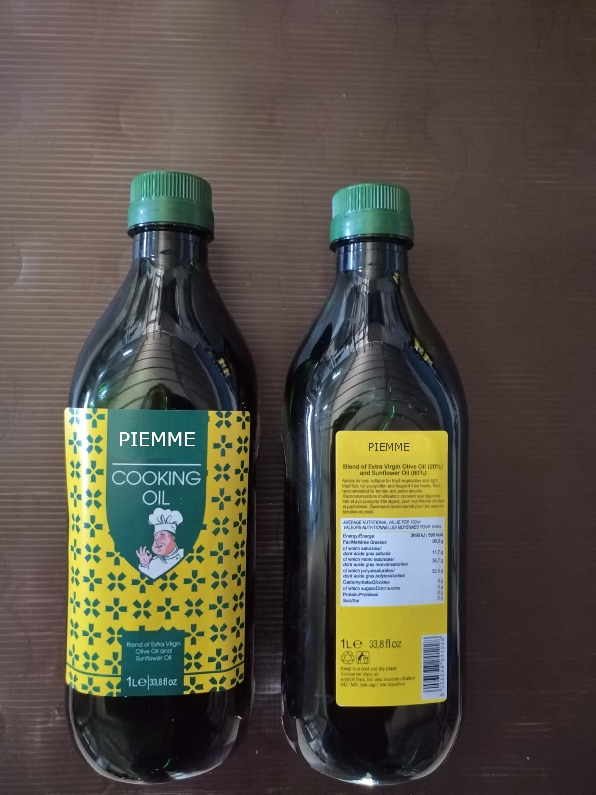 Blend Oil (20% Sunflower and 80% Extra Virgin)