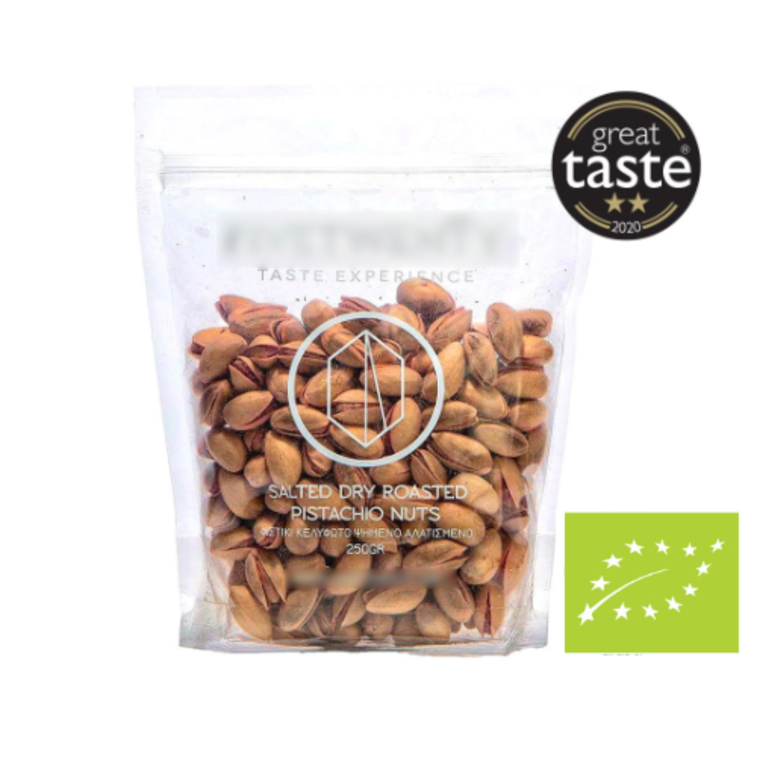 Bio | Pistachio nuts 250gr (salted) zip bag