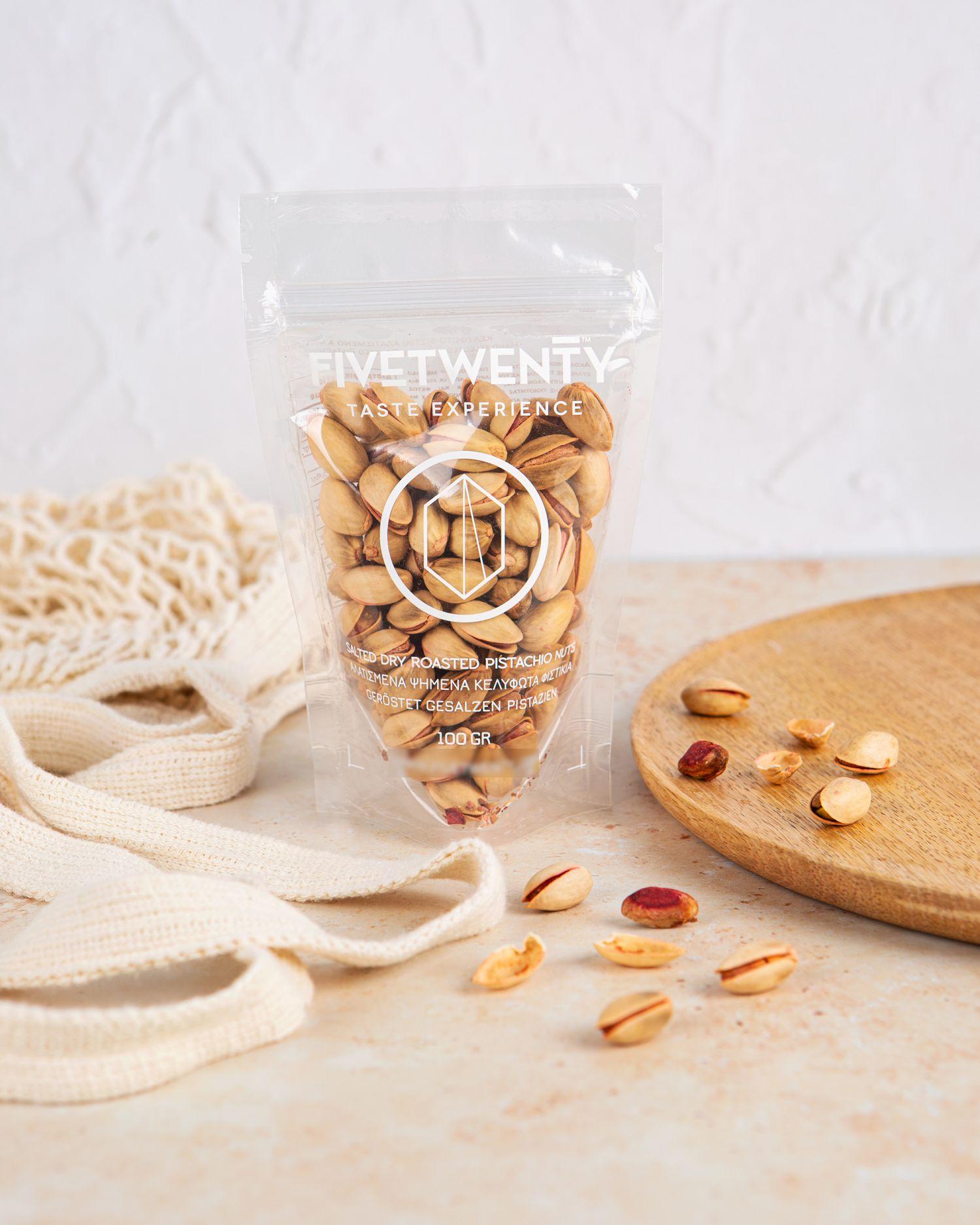 Pistachio nuts 100g (unsalted) zip bag