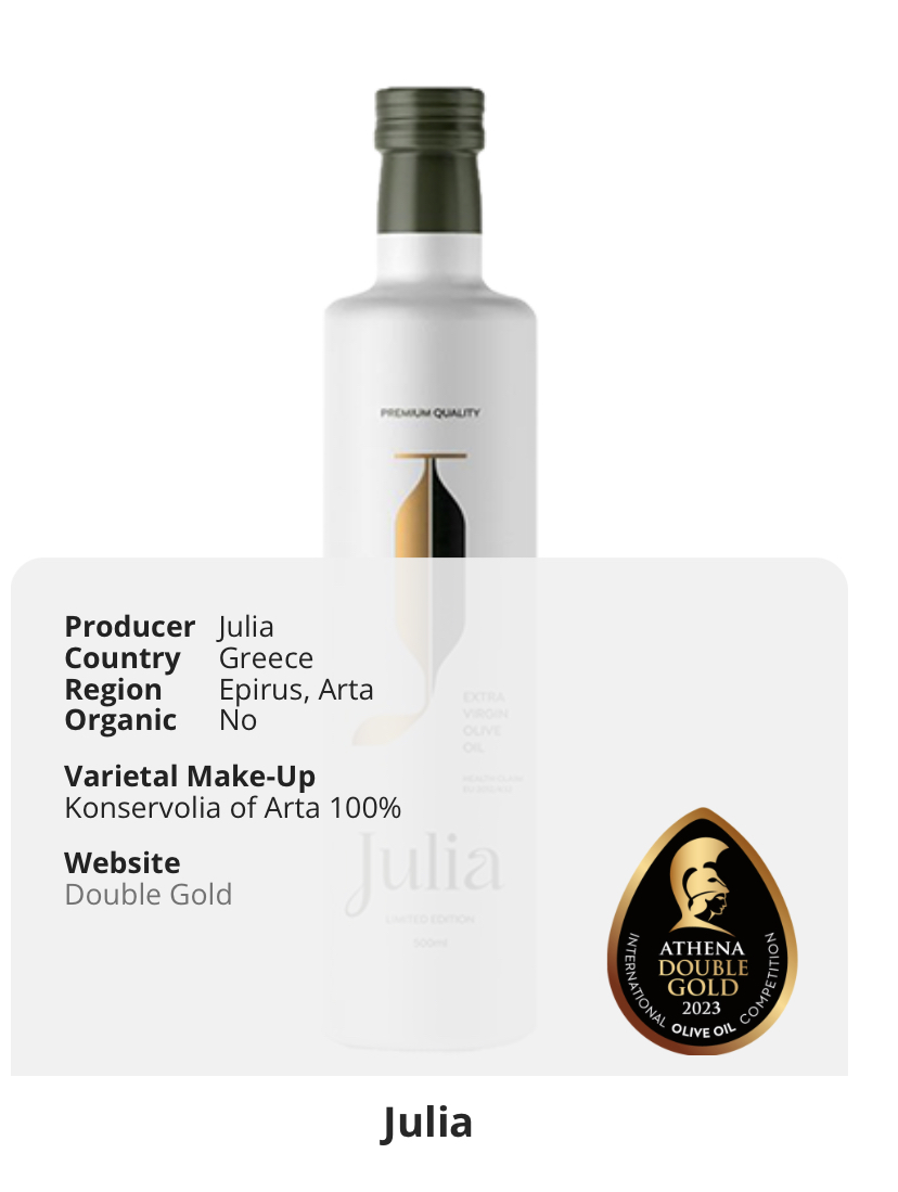 Julia Evoo bottle 500ml