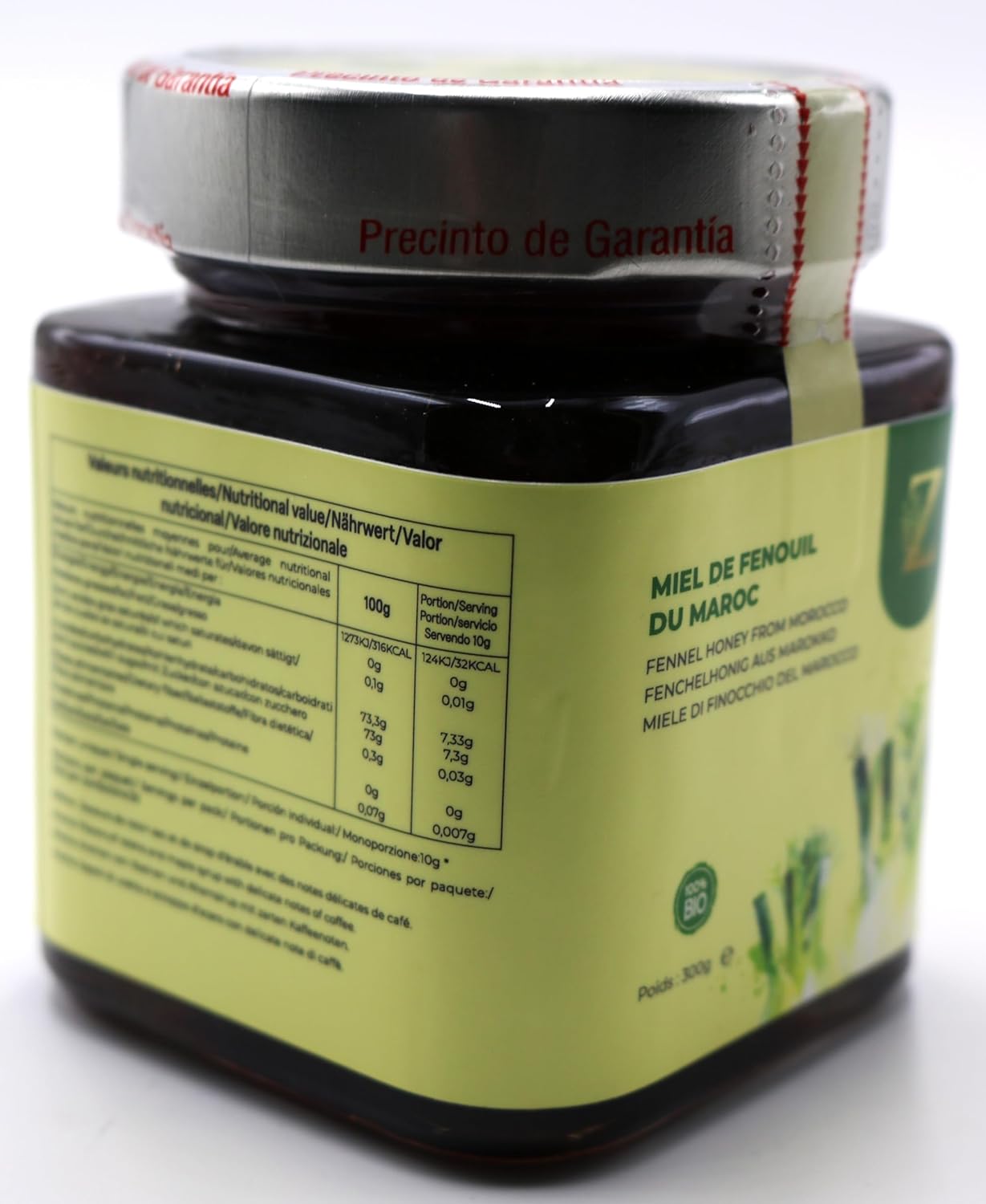 100% Pure & Natural Real Premium Fennel Honey - 300g