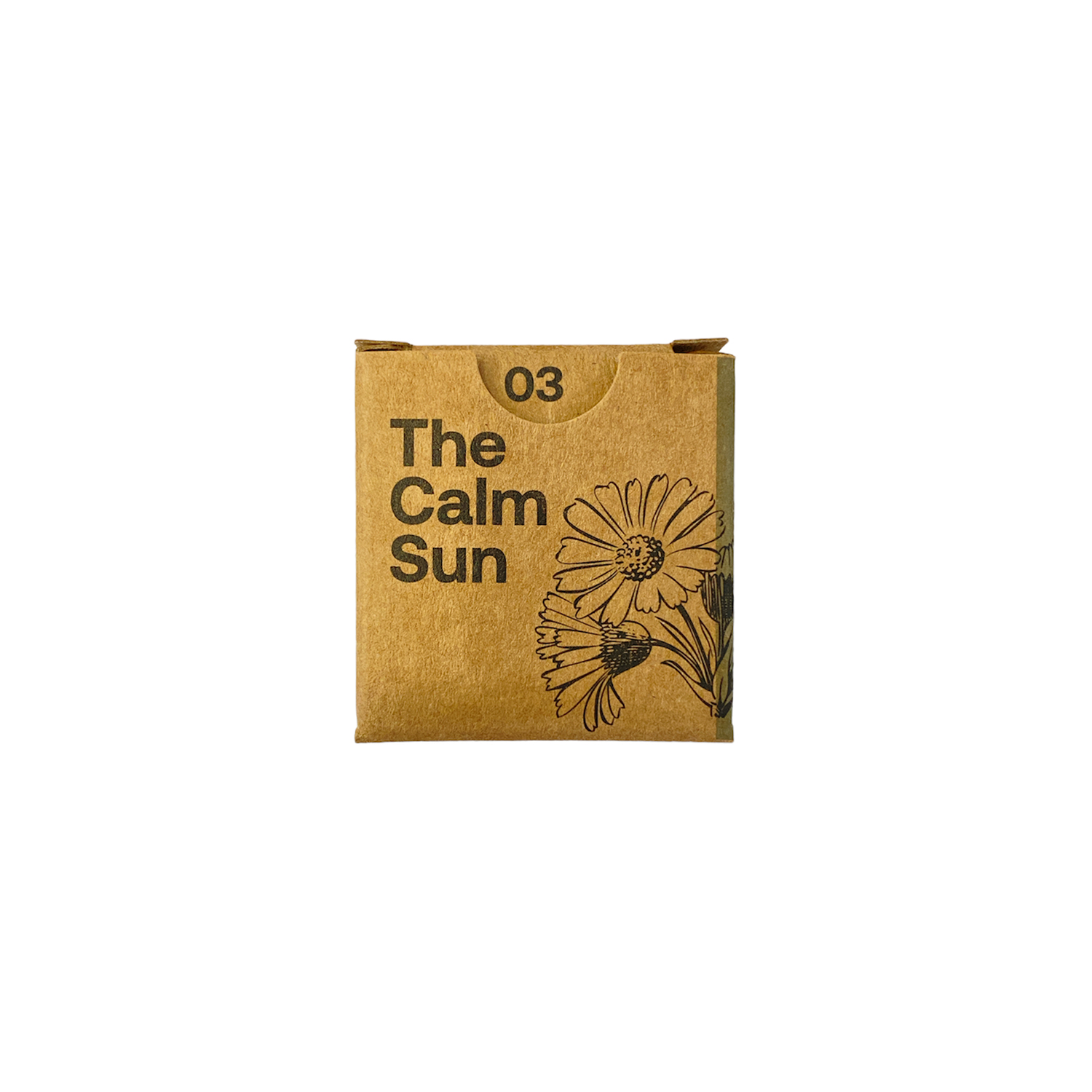 THE CALM SUN # 3 CHAMOMILE (12 individual teas in cans)