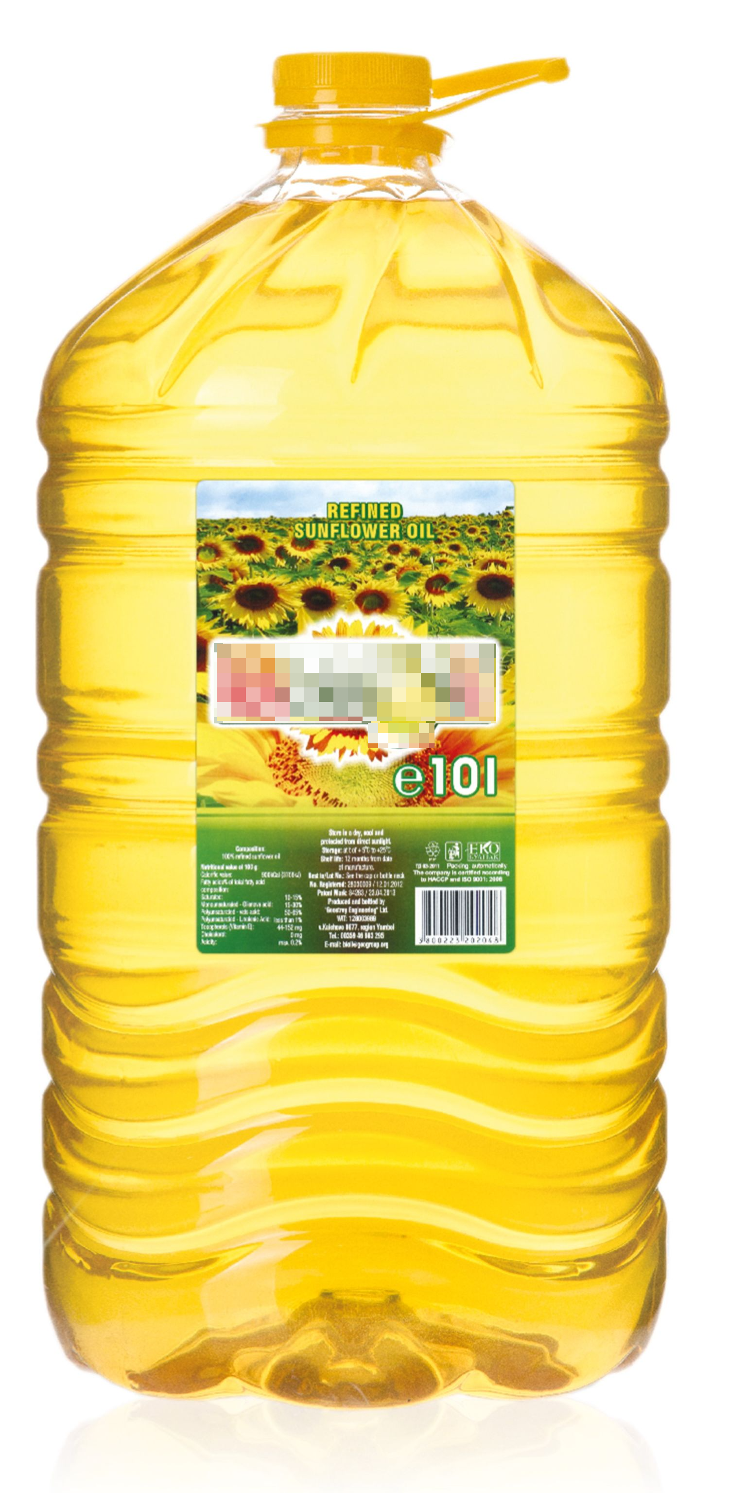 Sunflower oil 10l PET Bulgaria