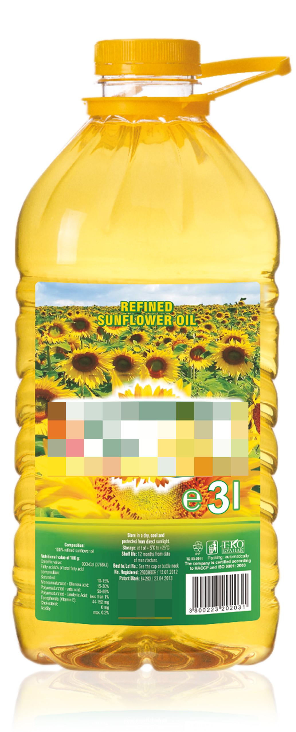 Sunflower oil 3l PET Bulgaria