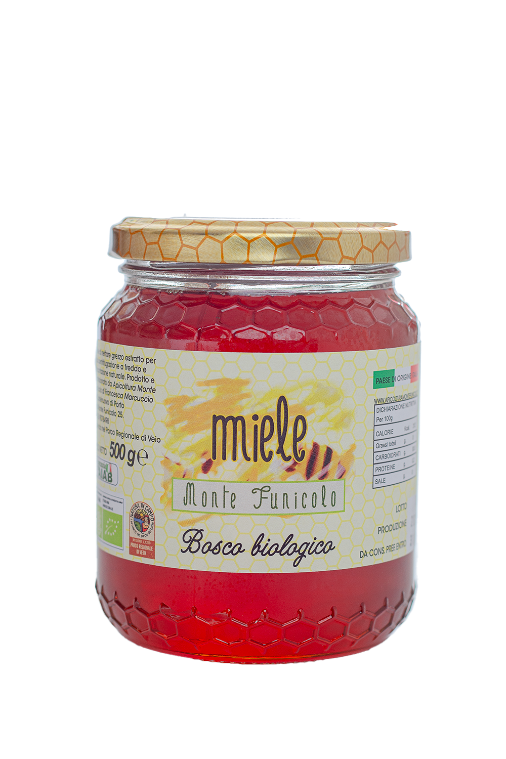 Organic forest honeydew honey