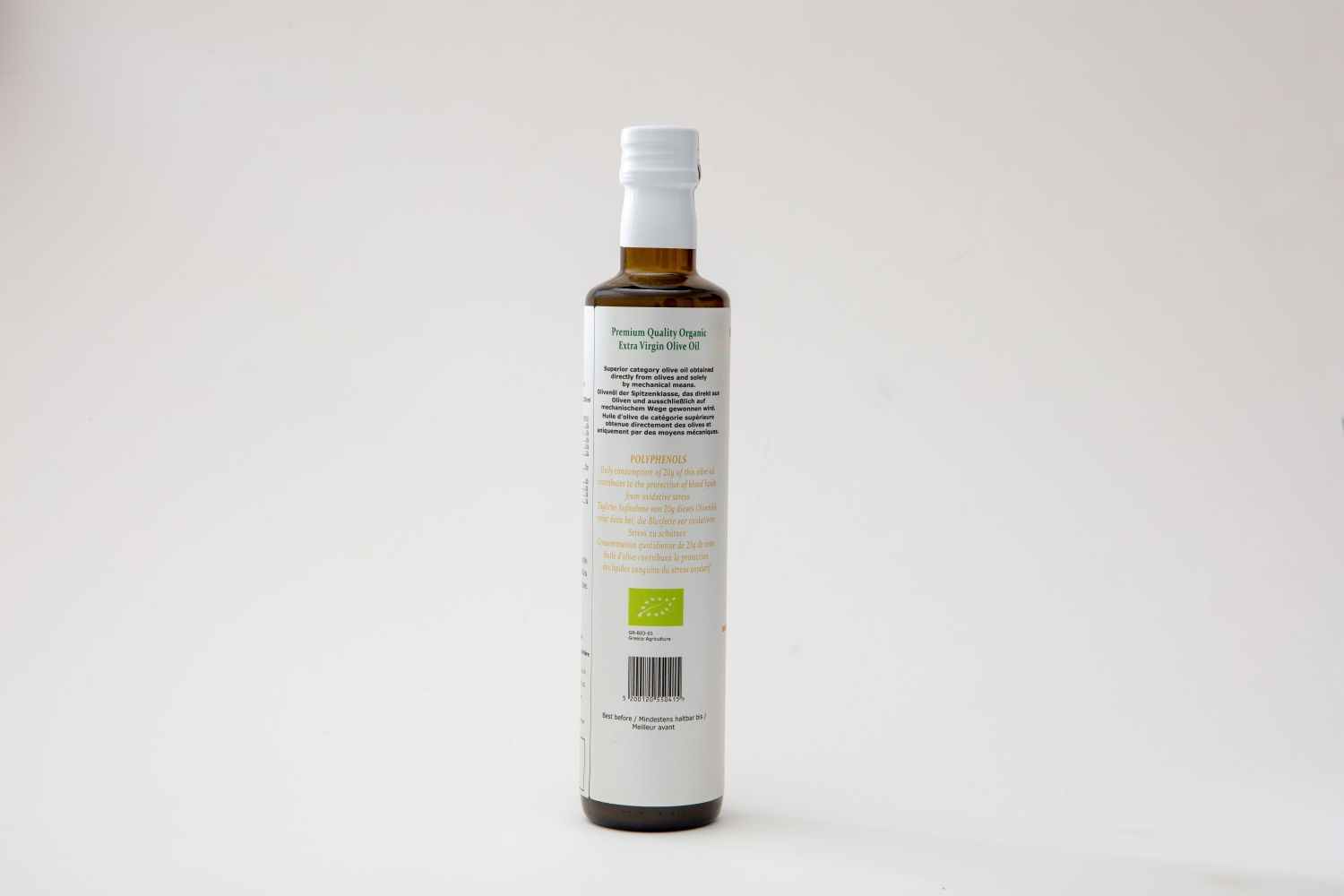 Organic Extra Virgin Οlive Οil with High Polyphenols