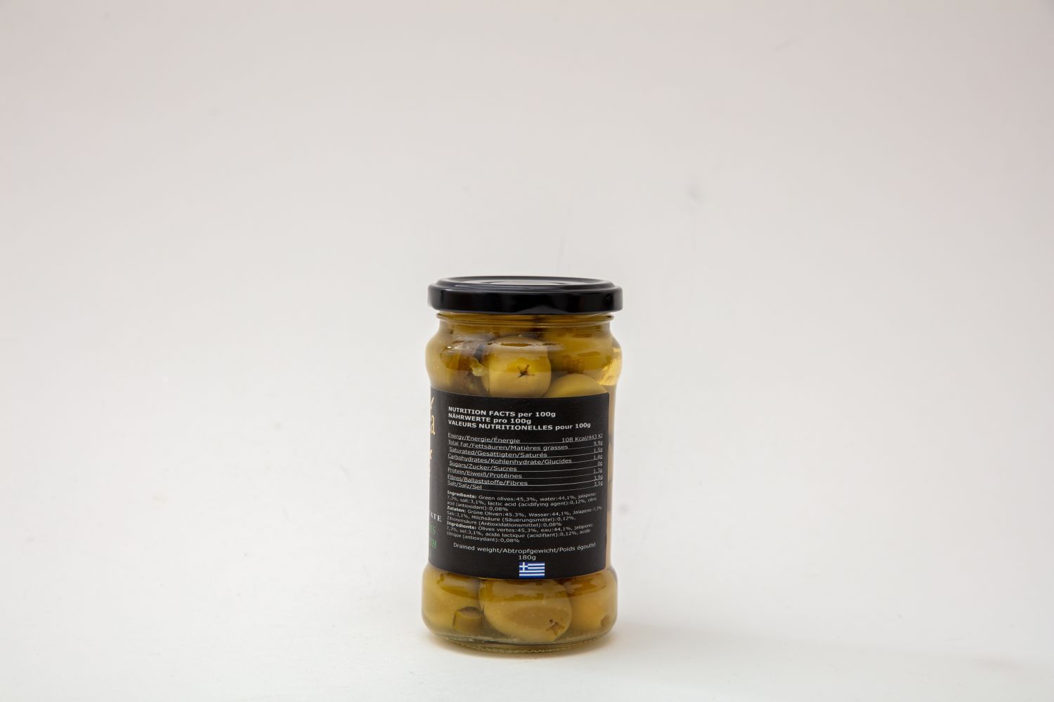 Green Olives Stuffed with jalapeno Pepper