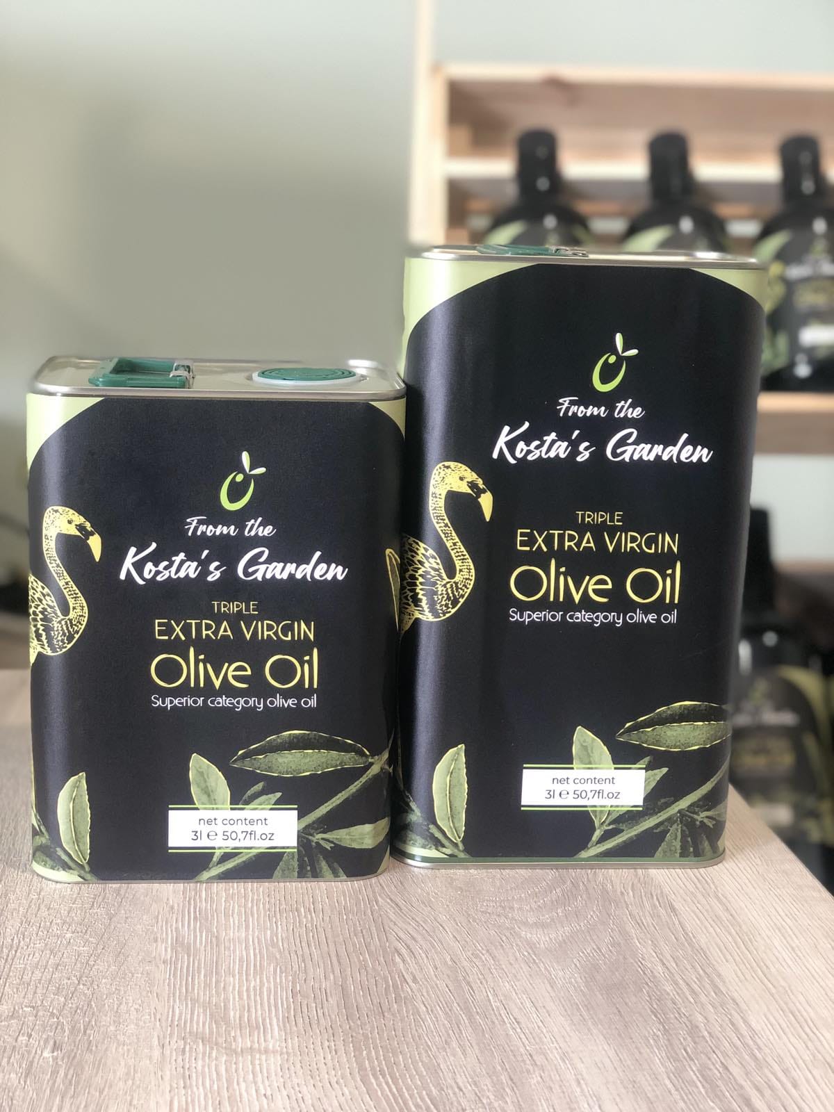 Kosta's Garden Olive Oil - Extra Virgin - 3 L