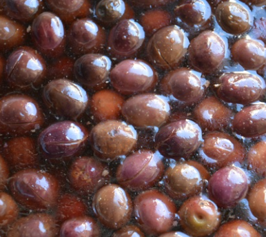 Black Natural Olives -Wholes -Extra Jumbo (161/180) - Plastic Keg 5kg (drained weight) - Price per Kg