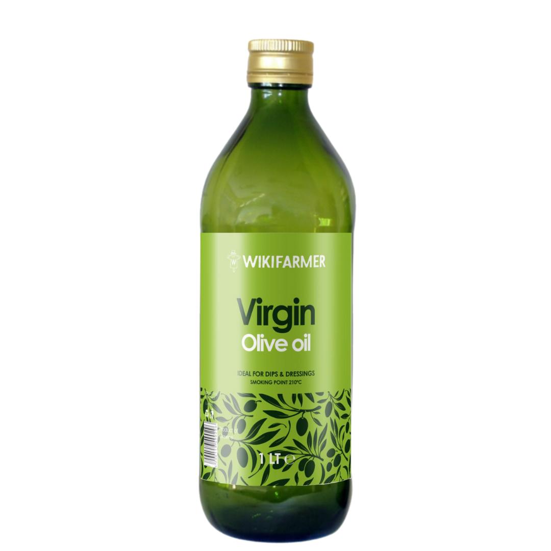 VOO 1L Quadra Glass Bottle