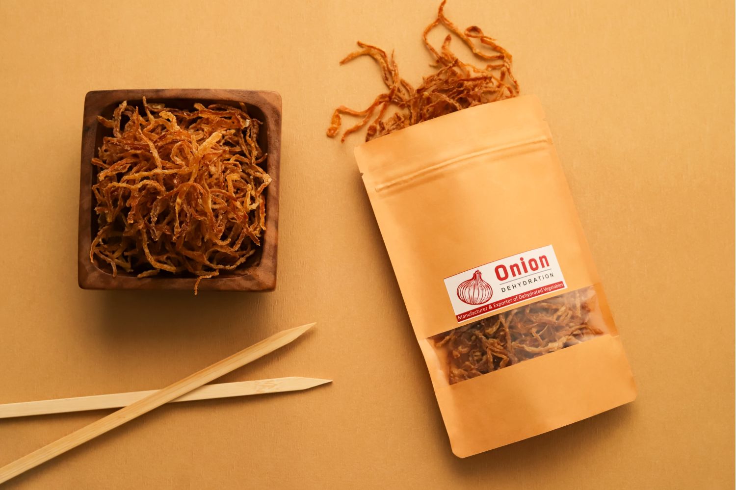 DEHYDRATED ONION, DEHYDRATED GARLIC, FRIED ONION