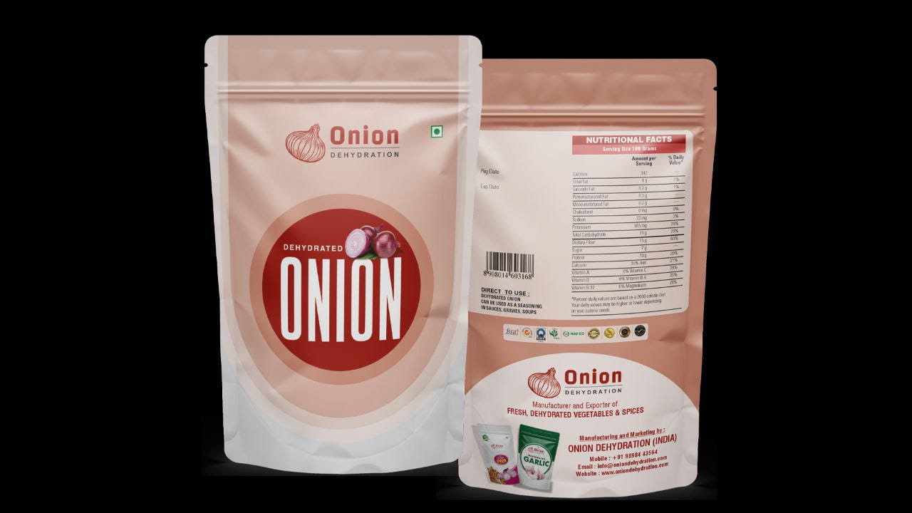 DEHYDRATED ONION, DEHYDRATED GARLIC, FRIED ONION