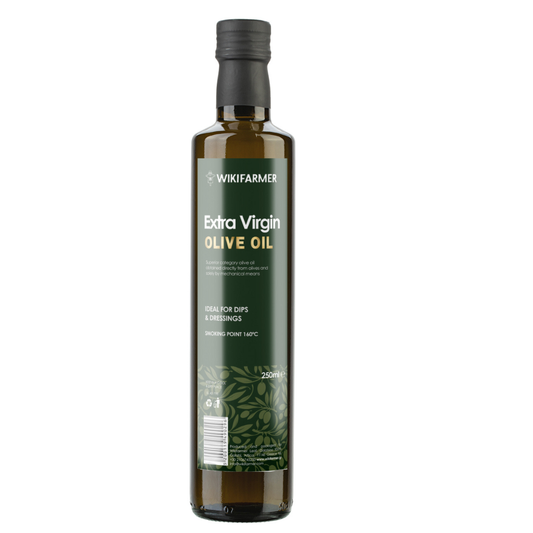 Extra Virgin Olive Oil 250ml Dorica Glass Bottle