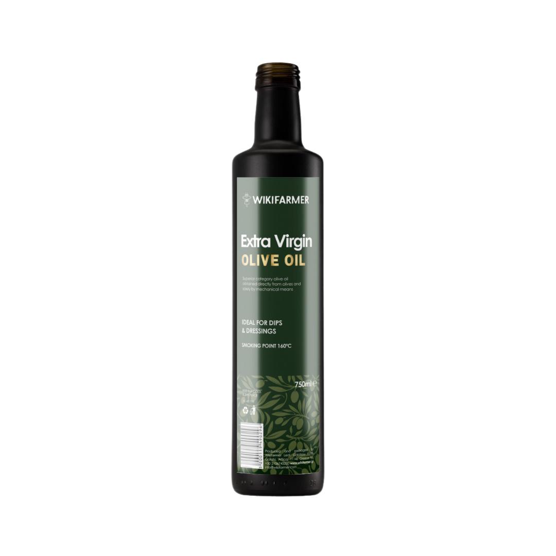 Extra Virgin Olive Oil 750ml Dorica Glass Bottle