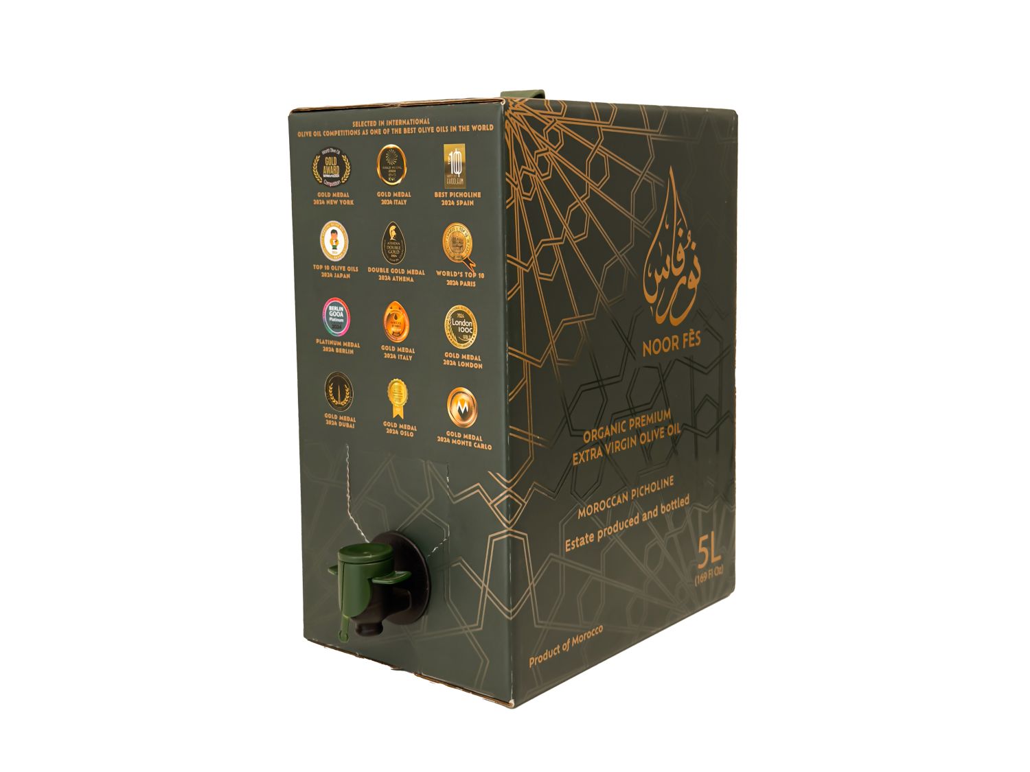 NOOR FES Organic Extra Virgin Olive Oil