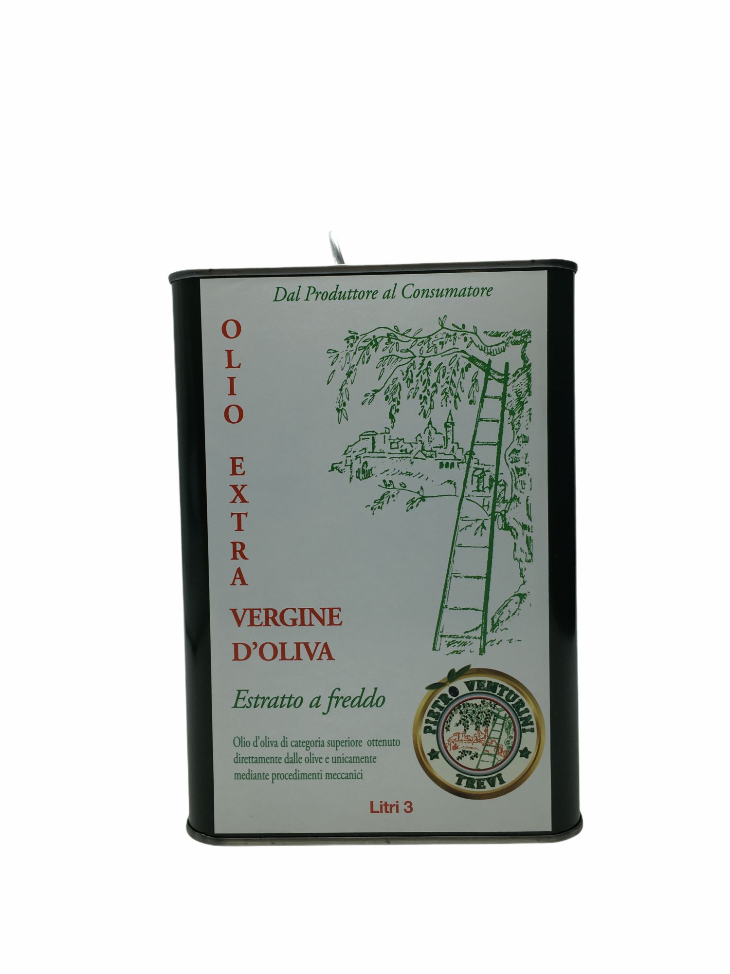 Extra Virgin Olive Oil 500ml Metal Can Italy