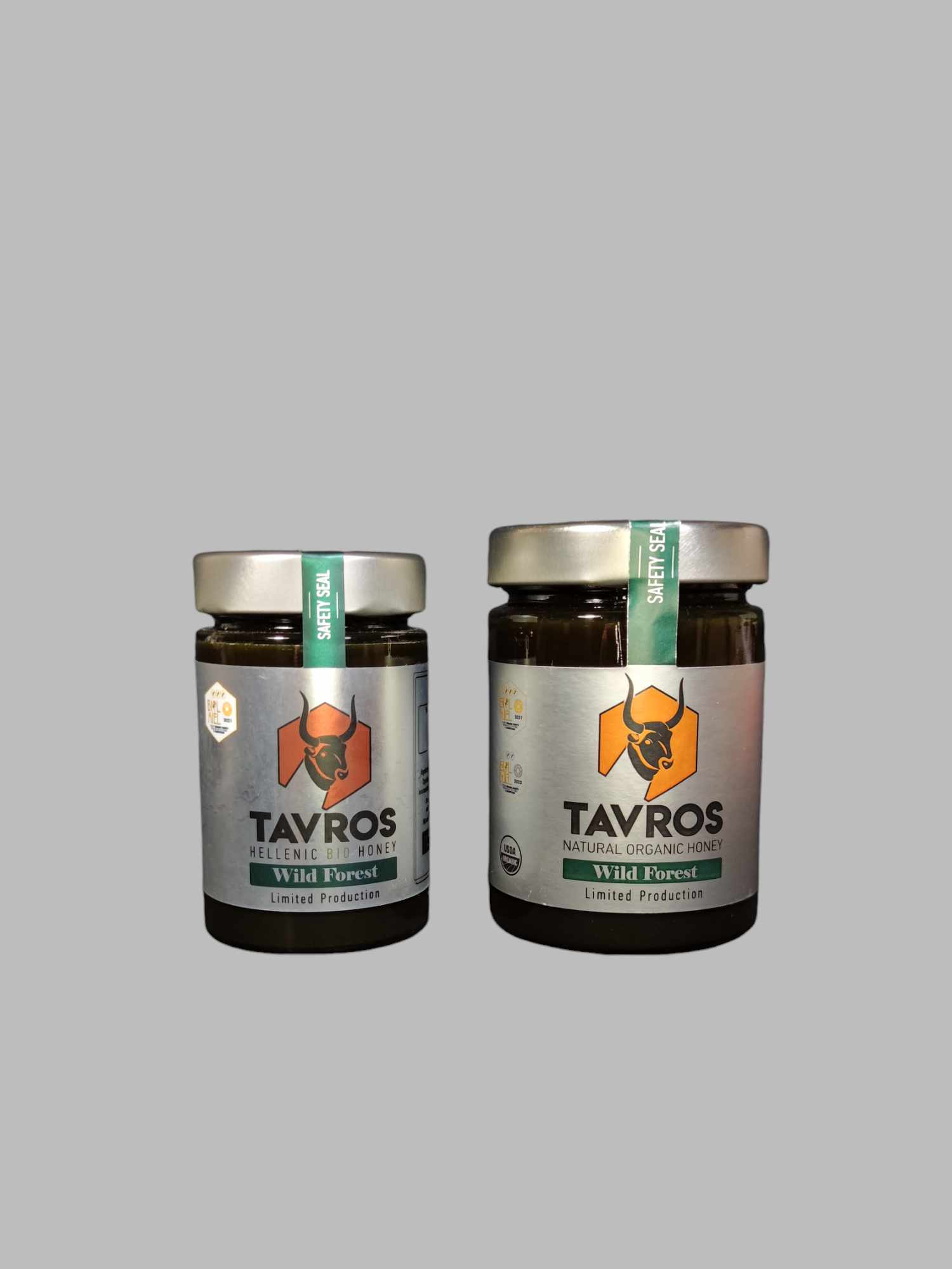 Awarded Organic Wild Forest Honey 440gr