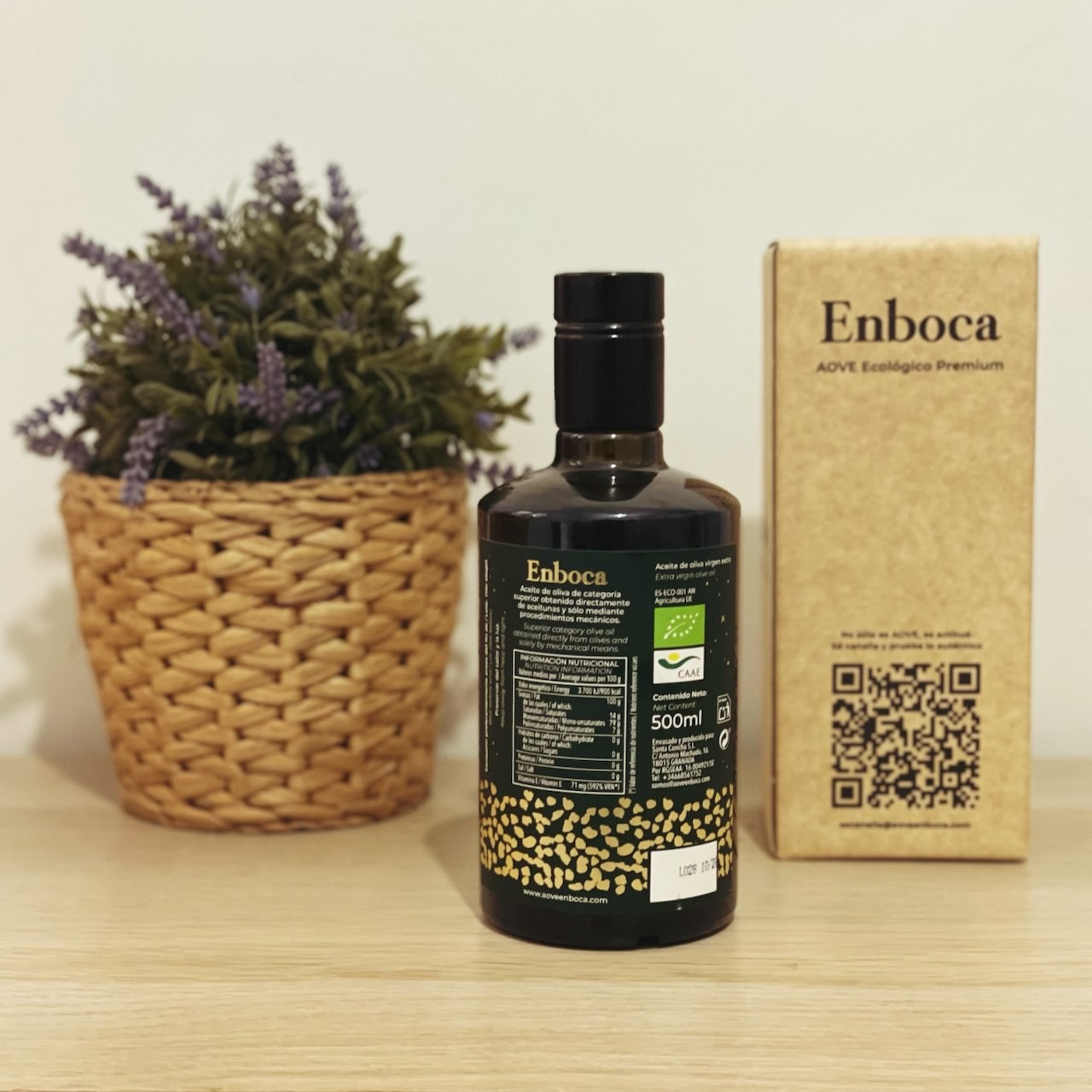 Extra Virgin Olive Oil 500ml Cristal España