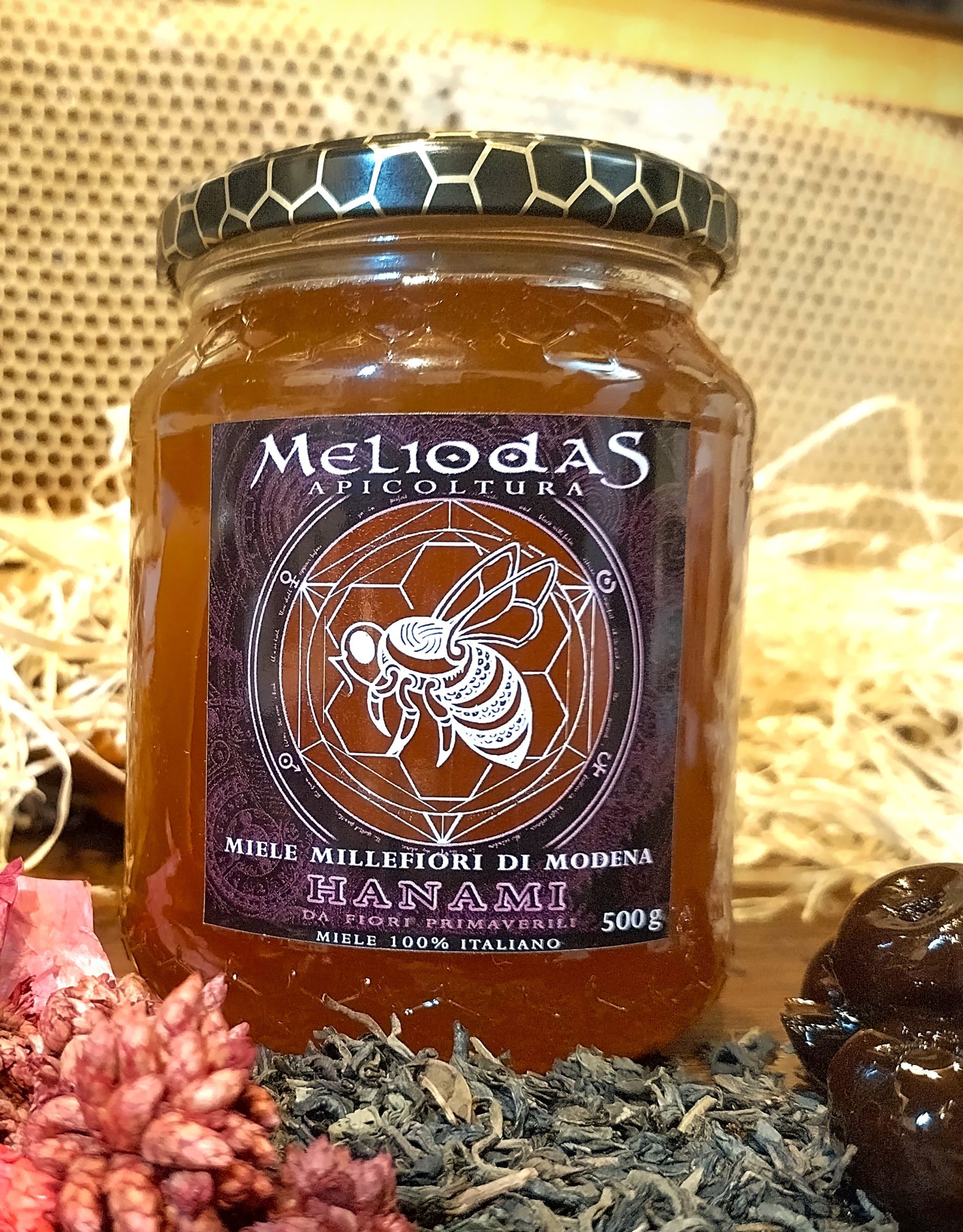Spring Wildflower Honey , 100% Italian from cherry Flowers and dandelion