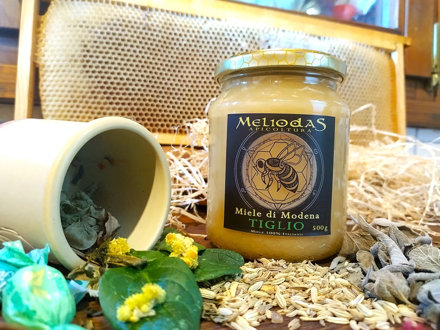100% Raw Italian Linden Honey