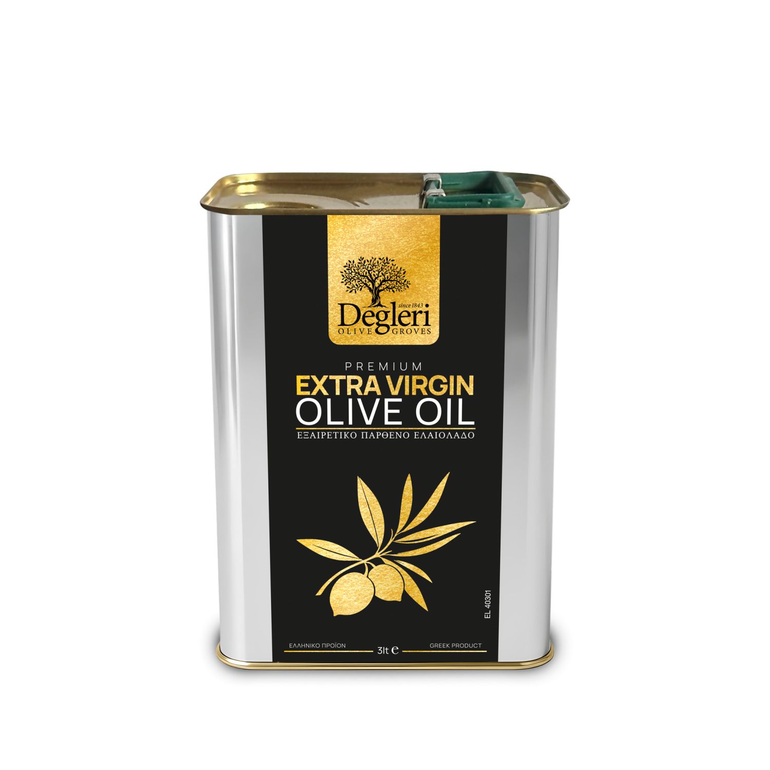 EVOO 3l TIN Can Greece