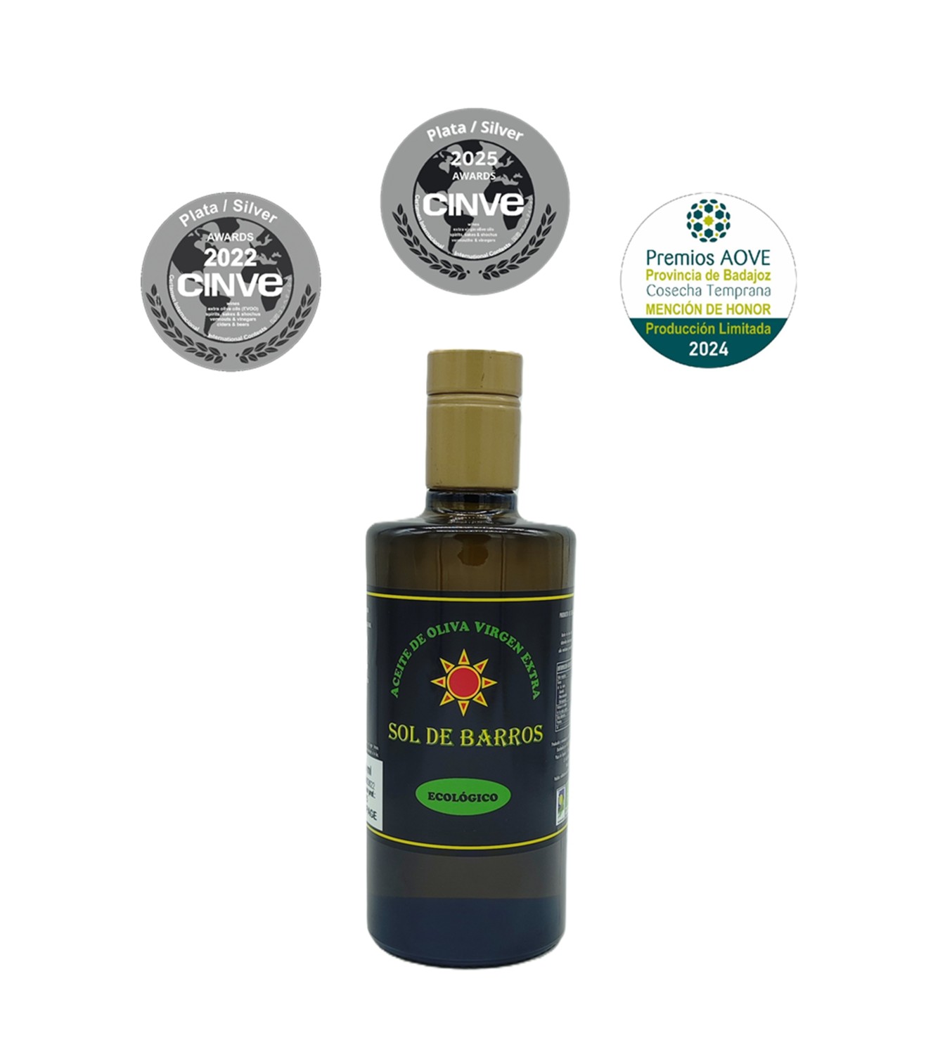 Extra Virgin Olive Oil 500ml Glass Bottle Spain