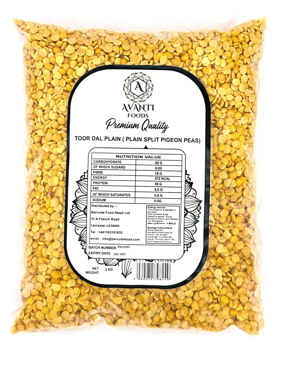 TOOR DAL PLAIN