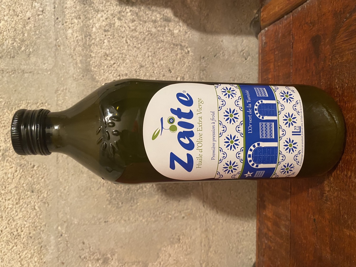 Extra virgin Olive Oil 1L Glass Tunisia