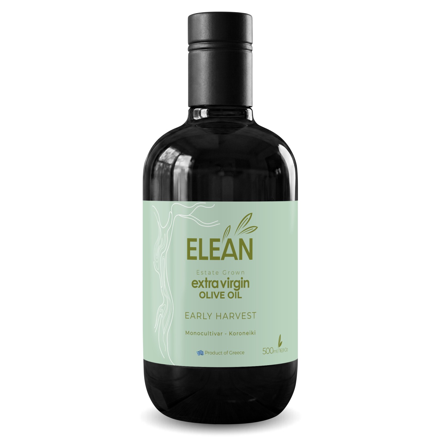 EVOO 500ml Glass Container Greece