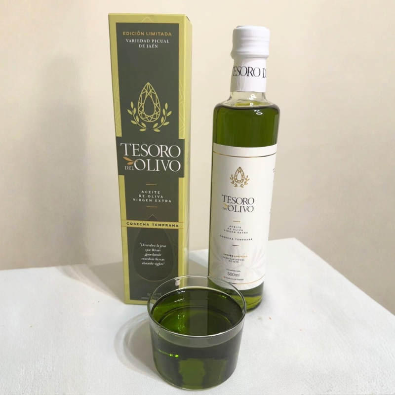 Extra Virgin Olive Oil 500ml Glass Bottle Spain