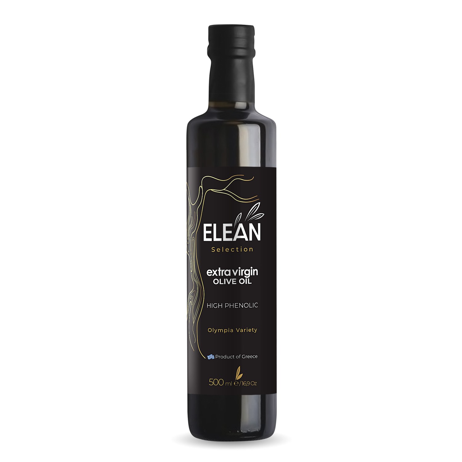 EVOO 500ml Glass Container Greece