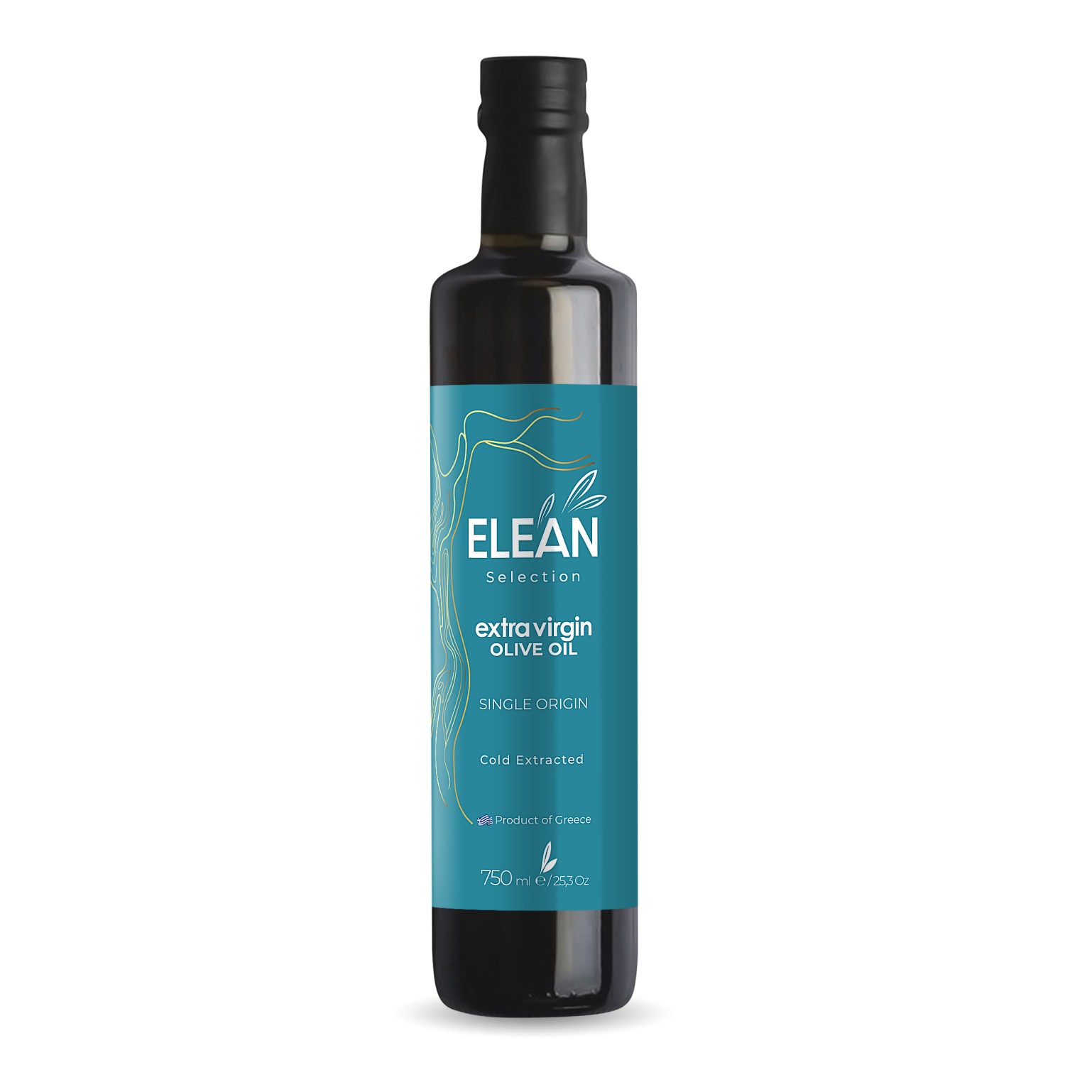 EVOO 750ml Glass Container Greece