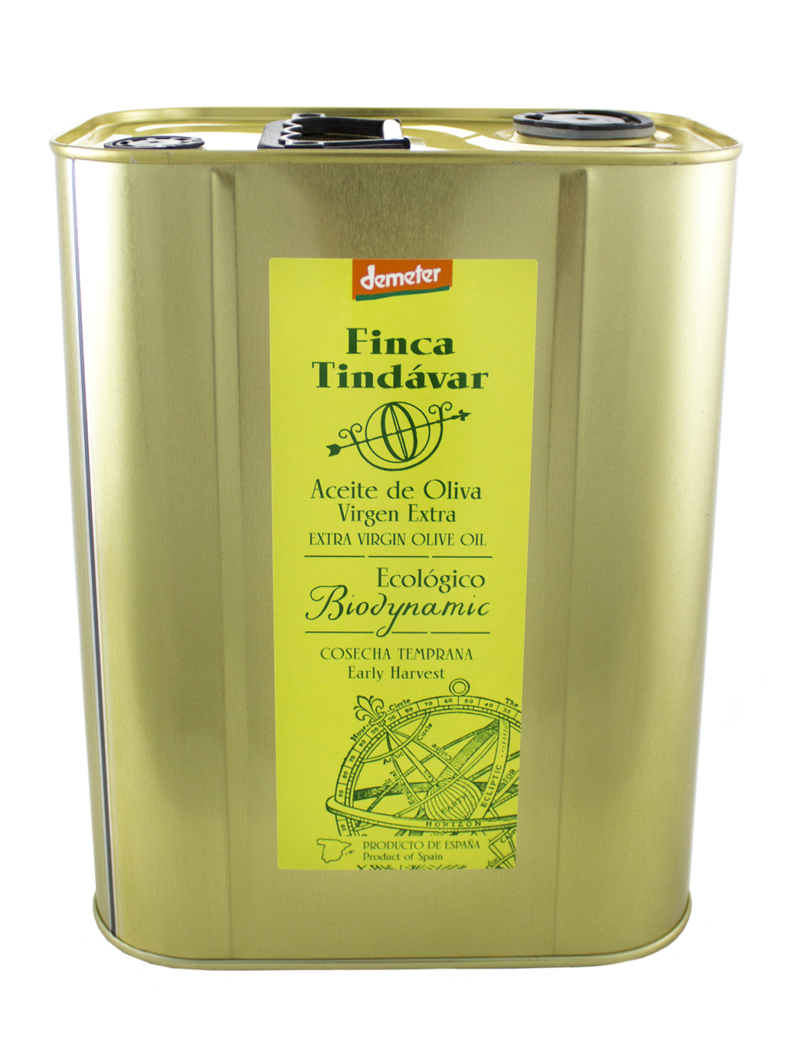 Extra Virgin Olive Oil 3l Metal tin (Tin) Spain