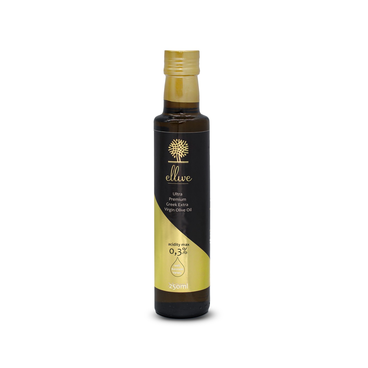 EVOO 250ml Glass Container Greece
