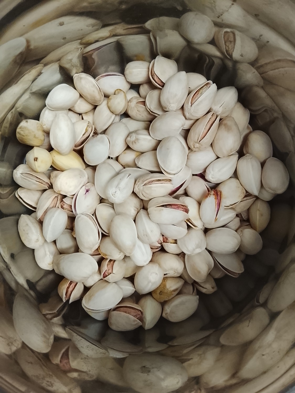 Organic dried raw pistachios