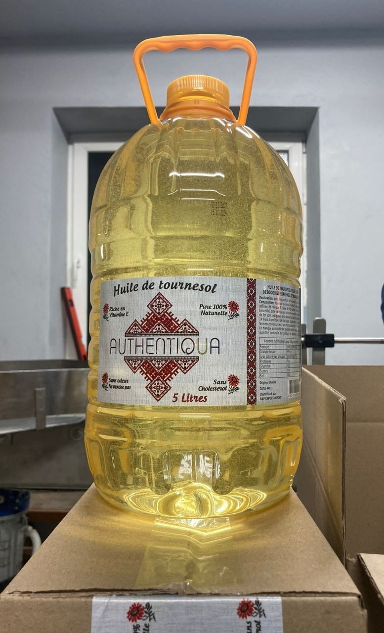 Sunflower Oil 5l PET Ukraine