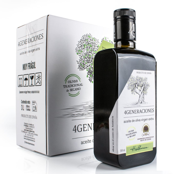 Extra virgin olive oil 500ml Glass Spain