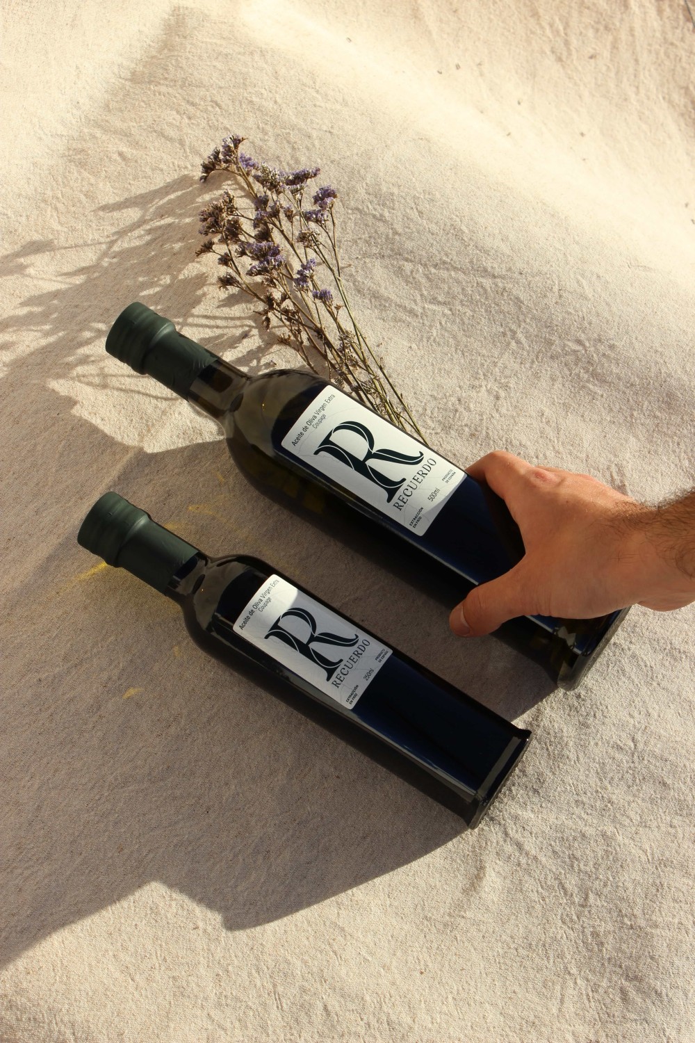 Extra Virgin Olive Oil 500ml Glass Bottle Spain