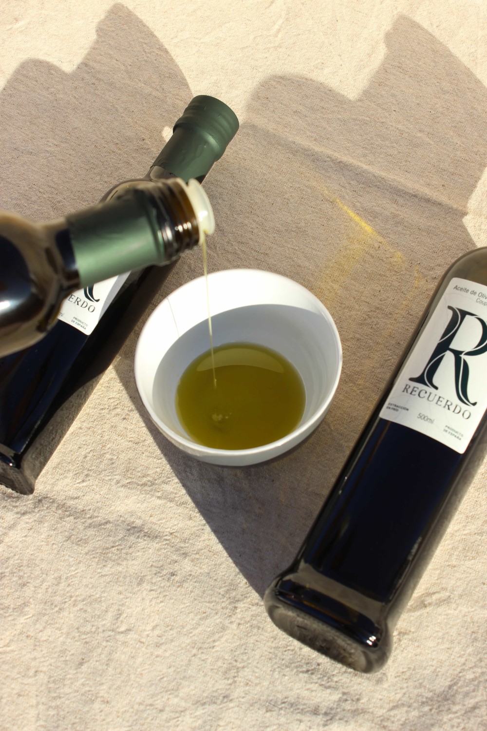 Extra Virgin Olive Oil 500ml Glass Bottle Spain