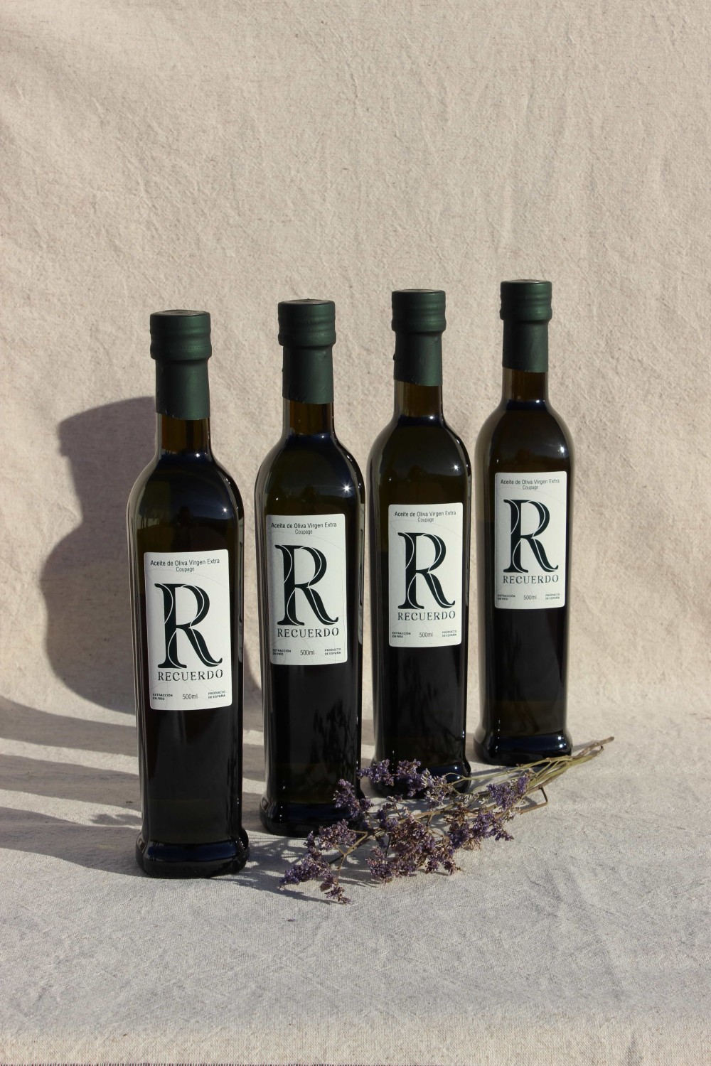 Extra Virgin Olive Oil 500ml Glass Bottle Spain