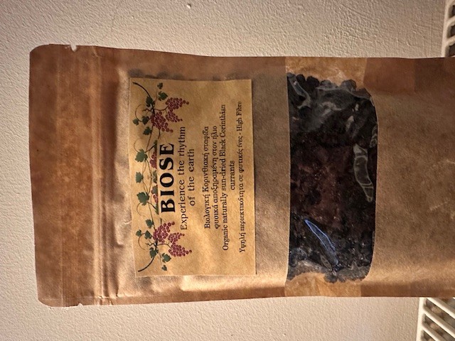 Organic Corinthian Raisins Biose - Experience the rhythm of the earth