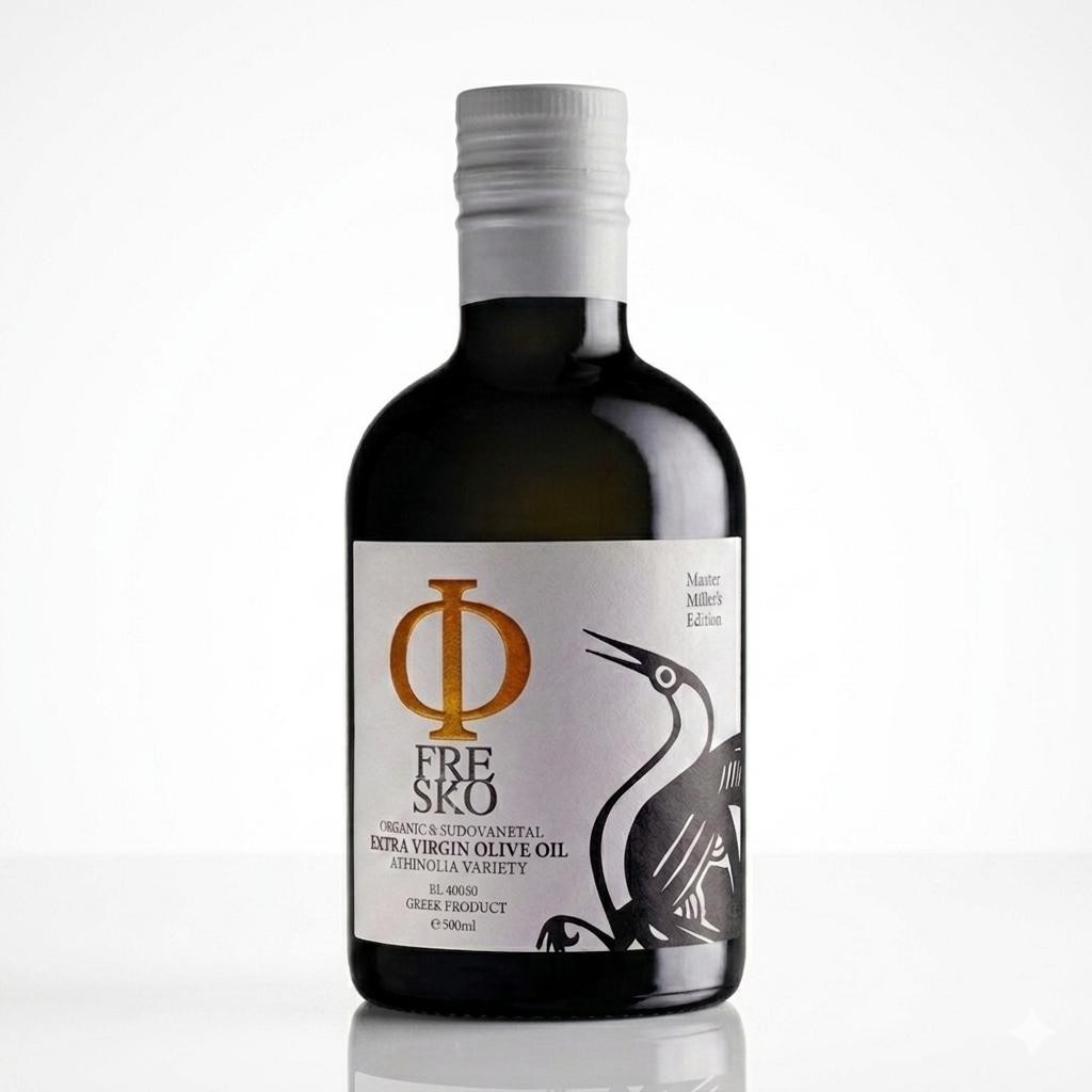 Extra virgin olive oil 500ml Glass Greece