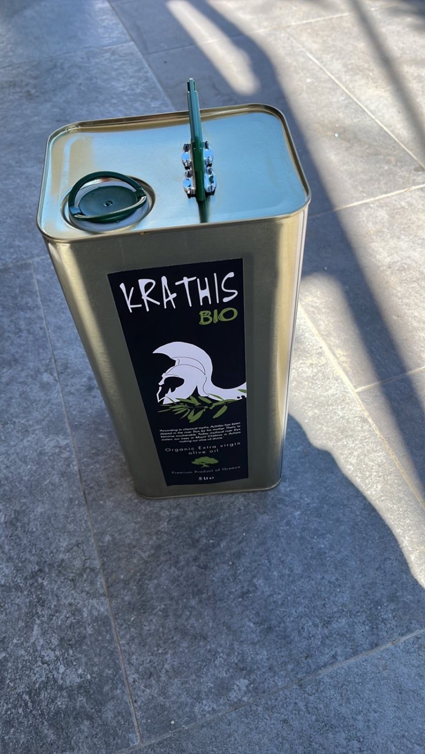EVOO 5l TIN Can Greece