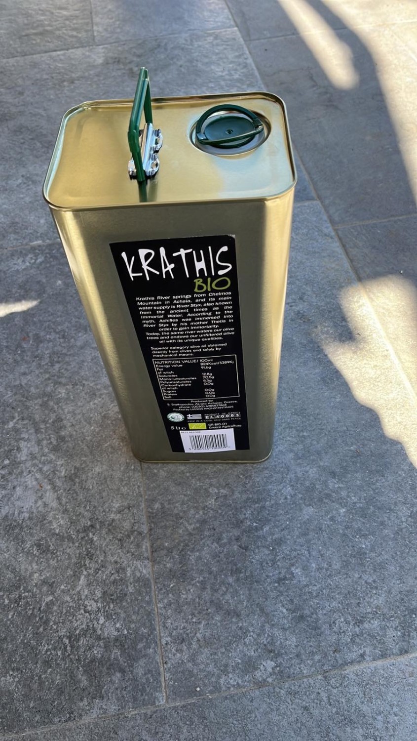 EVOO 5l TIN Can Greece